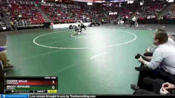 D1-160 lbs Cons. Semi - Cooper Willis, Union Grove vs Brody Hemauer, DeForest