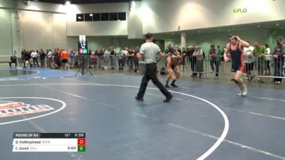 165 lbs Round of 64 - Dj Hollingshead, Bucknell vs Christian Smith, California Baptist Universtiy