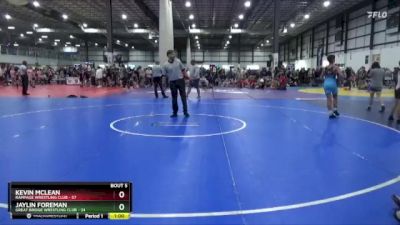 125 lbs Round 3 (4 Team) - Blake Taylor, RAMPAGE WRESTLING CLUB vs Gage Carter, GREAT BRIDGE WRESTLING CLUB