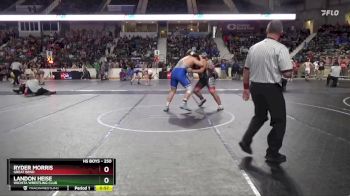 250 lbs Champ. Round 1 - Landon Heise, Wichita Wrestling Club vs Ryder Morris, Great Bend