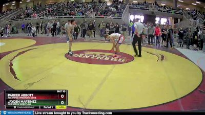 119 lbs Semifinal - Parker Abbott, All-Phase Wrestling Club vs Jayden Martinez, Hermiston Wrestling