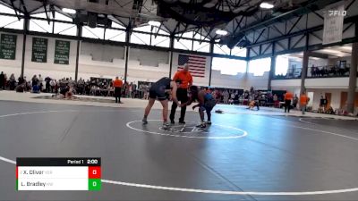 216-236 lbs Round 1 - Xander Oliver, Yorkville vs Lamar Bradley, Hurricane WC