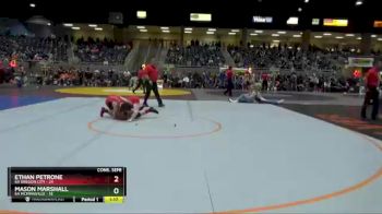 152 lbs Semis & 1st Wrestleback (8 Team) - Mason Marshall, 6A McMinnville vs Ethan Petrone, 6A Oregon City