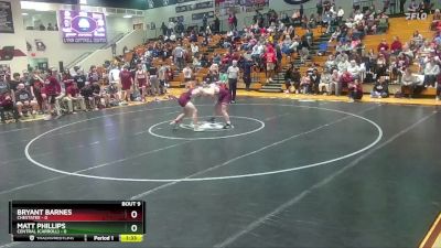 175 lbs Quarters & 1st Wb (16 Team) - Matt Phillips, Central (Carroll) vs Bryant Barnes, Chestatee