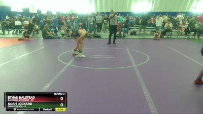 92 lbs Round 3 (8 Team) - Ethan Halstead, Backyard Brawlers vs Noah Lockard, Ohio Gold 10k