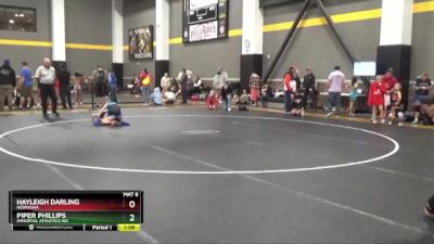 82 lbs Round 2 - Hayleigh Darling, Nebraska vs Piper Phillips, Immortal Athletics WC