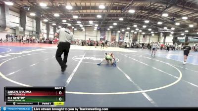 72 lbs Rd# 1 9:00am Friday - Eli Gentry, Minion Green vs Jaisen Sharma, Terps Xtreme