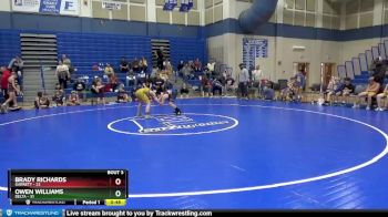 105 lbs Round 2 (4 Team) - Owen Williams, Delta vs Brady Richards, Garrett