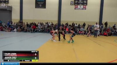 75 lbs Cons. Round 2 - Jaxson Ohly, Wrestling Factory vs Tyler Lyden, PINnacle Wrestling