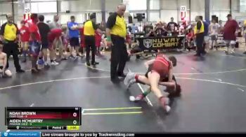 91 lbs Finals (8 Team) - Aiden McMurtry, Missouri Gold vs Noah Brown, Fight Club