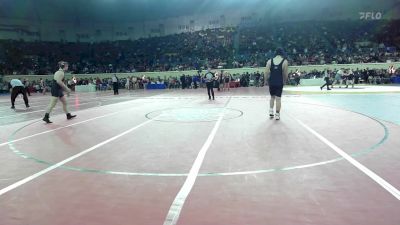 175 lbs Round Of 64 - August Zwirtz, Mustang Middle School vs Easton Boren, Noble MS