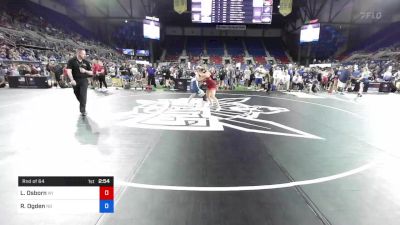 122 lbs Rnd Of 64 - Lauren Osborn, Wisconsin vs Rei Ogden, North Dakota