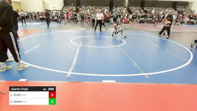 65-B lbs Quarterfinal - Joseph Stolfi, DIRTY DEN KIDS vs Calvin Kiefer, Red Hawk