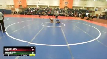 174 lbs Semifinal - Jackson Gray, Ithaca vs Ganon Smith, Elizabethtown