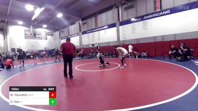 106 lbs Consi Of 16 #2 - Makai Vannatta, Hanford vs Dominic Day, St. Joseph/Santa Maria