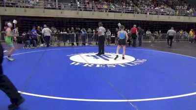 95 lbs Round Of 16 - Gabe Oberheim, Montoursville, PA vs Benjamin Paley, Cape May Court House, NJ