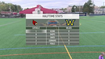 Replay: Catholic vs Wilkes - Women's | Oct 21 @ 3 PM