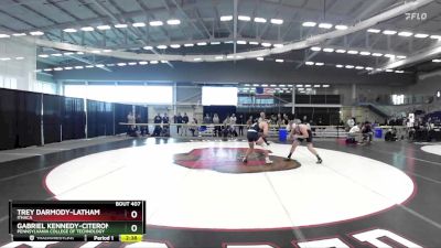 197 lbs Cons. Round 3 - Trey Darmody-Latham, Ithaca vs Gabriel Kennedy-Citeroni, Pennsylvania College Of Technology