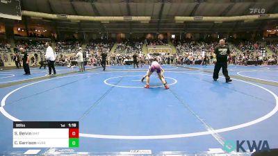 98 lbs Round Of 16 - Silver Belvin, Smith Wrestling Academy vs Camden Garrison, Hurricane Wrestling Academy