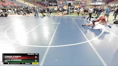 132 lbs Cons. Round 3 - Connor Stankov, WOW Wrestling Club vs Lucas Schroeder, Iowa