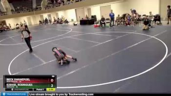 88 lbs Round 2 (6 Team) - Beck Swanepoel, New Prague vs Ezekiel Rodrigues, Wayzata