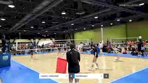 Legacy volleyball vs Saddleback - 2022 JVA West Coast Cup presented by Nike