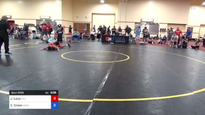 65 kg Cons 64 #2 - Jimmey Loya, California vs Cole Cross, Washington