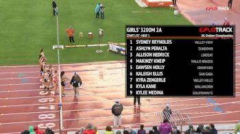 High School Girls' 3200m 2A, Final