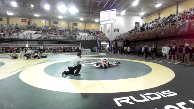 126 lbs Consi Of 16 #1 - Wynn Pooler, The Hill School vs James Ortuno, Benedictine Prep