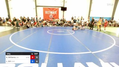 54 kg Quarterfinal - Kaedyn Williams, LAW vs Louis Gill, Compound/RPW