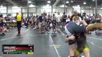 125 lbs Round 2 (6 Team) - Chase Krantz, Team Gotcha vs Cavan Lumbly, Untouchables White