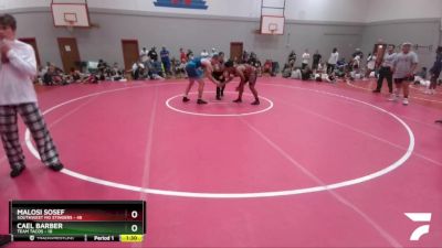 205 lbs Round 5 (8 Team) - Malosi Sosef, Southwest MO Stingers vs Cael Barber, Team Tacos