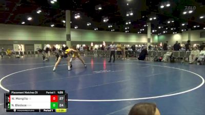 182 lbs Placement Matches (16 Team) - Wolfe Mongillo, Sunbear Wrestling vs Noah Bledsoe, Minot Young Guns