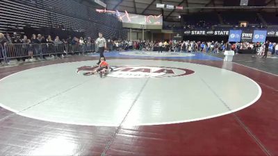 63 lbs Semifinal - Larsen Butterfield, Inland Northwest Wrestling Training Center vs Julian(The Punisher) Lawrence, Team Aggression Wrestling Club