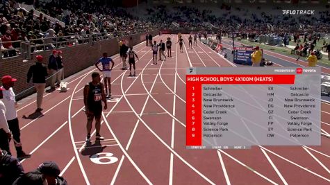 High School Boys' 4x100m Relay, Prelims 15