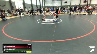 160 lbs Cons. Round 4 - Nolan Deemer, AK vs Isaac Chromey, WA