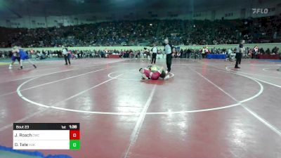 150 lbs Round Of 128 - Jackson Roach, Claremore Wrestling Club vs Deshawn Tate, Yukon