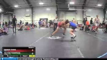 113 lbs Round 3 (4 Team) - Dhavid Evans, ICON vs Peyton Thompson, Storm C