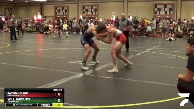 130 lbs Finals (8 Team) - Will Sakoutis, Triumph WC vs Jayden Cline, Death Squad