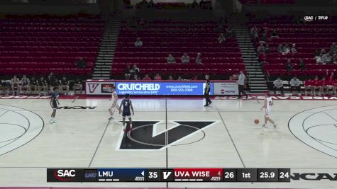 Replay: Lincoln Memorial vs UVA Wise - Men's - 2024 Lincoln Memorial vs UVA Wise | Feb 26 @ 6 PM