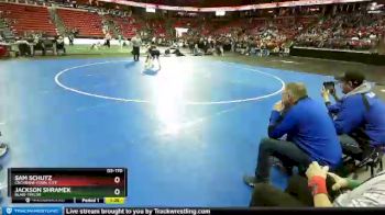 D3-170 lbs Champ. Round 1 - Jackson Shramek, Blair-Taylor vs Sam Schutz, Cochrane-Foun. City