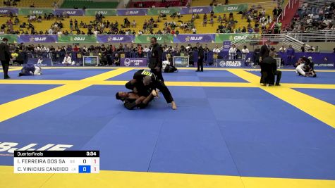 IGOR FERREIRA DOS SANTOS vs CAIO VINICIUS CANDIDO DOS SANTOS 2024 Brasileiro Jiu-Jitsu IBJJF