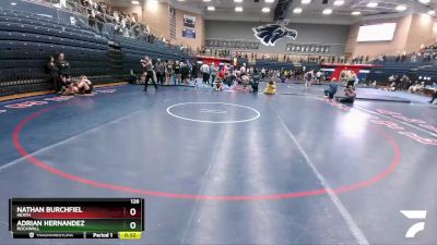 126 lbs Cons. Round 3 - Adrian Hernandez, Rockwall vs Nathan Burchfiel, Heath