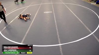 Cons. Round 3 - Holt Anderson, Rosemount Irish Wrestling vs Rolland Kolbow, Forest Lake Wrestling Club