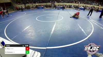 140 lbs Round Of 64 - Erik Roy, Comanche vs Braxten Antuna, Elgin Wrestling