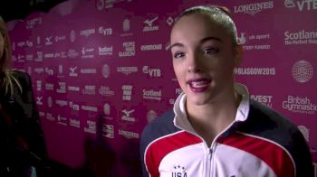 Maggie Nichols On Floor Bronze, Worlds Highlight - Event Finals, 2015 World Championships