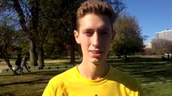 Mason Ferlic leads Michigan men to Big 10 title