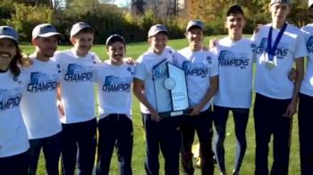 Michigan Men after winning first Big Ten title since 1998