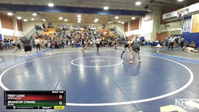 138 lbs Cons. Round 4 - Troy Leon, Apple Valley vs Brandon Chiang, Irvine