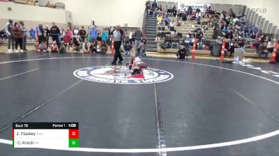 60 lbs Semifinal - Connor Krech, Anoka Wrestling vs Zayne Flaskey, Summit Wrestling Academy